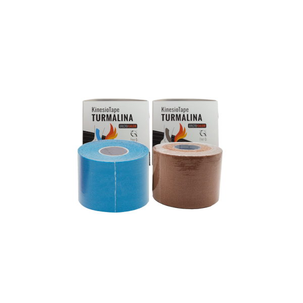 kinesiotape Con tourmalina ENERQI 5CM X 5 MTS colores a elegir kinesiotape Con tourmalina ENERQI 5CM X 5 MTS colores a elegir