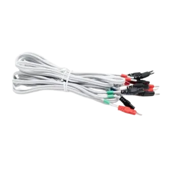 Set 4 cables para chattanooga Rehab, theta y Physio