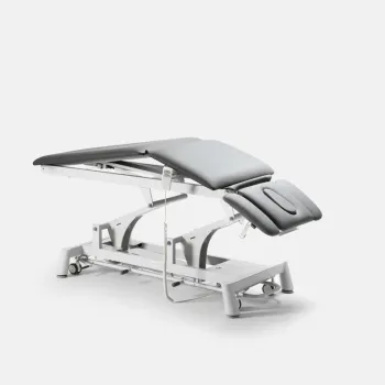 Camilla eléctrica 5 secciones  TITAN 304 con pliegue central