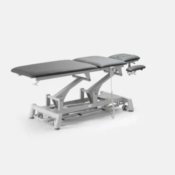 Camilla eléctrica 5 secciones  TITAN 304 con pliegue central