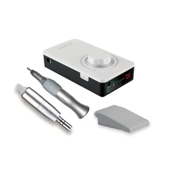 Micromotor Portátil a batería recargable K38 con pieza de mano autoclavable para implante capilar