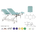 Camilla hidráulica ECOPOSTURAL sillón de ginecología de 3 cuerpos estructura blanca (C5781M47T13)