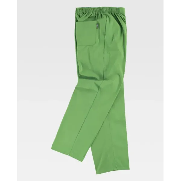 Pantalón clínico con elástico en cintura Verde Pistacho (B9300)