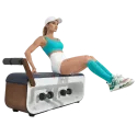 Banco de Musculación Multifunción Compacto