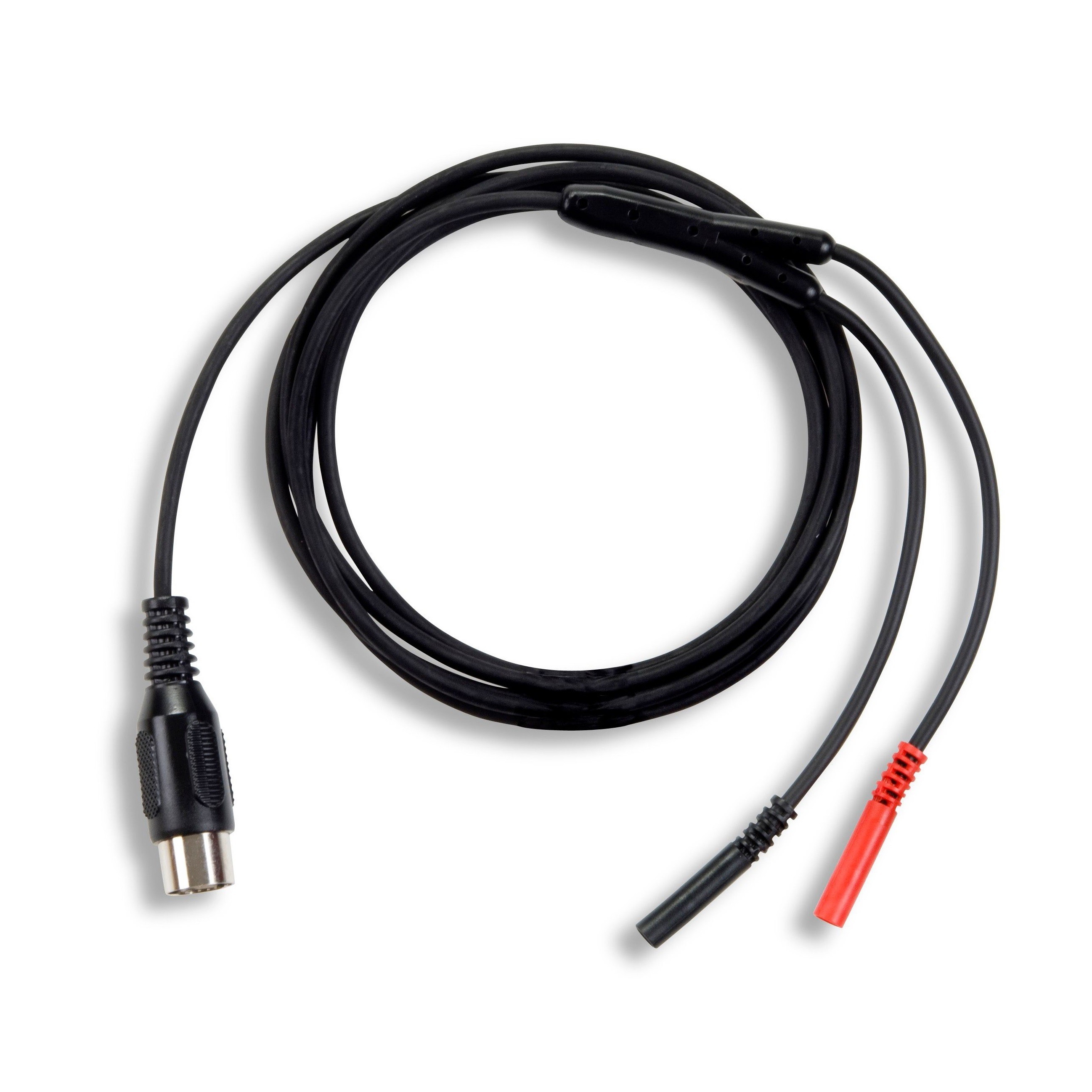 Electrodos adhesivos cuadrados cable 50X50 mm para TENS-EMS (LACA-CM5050)