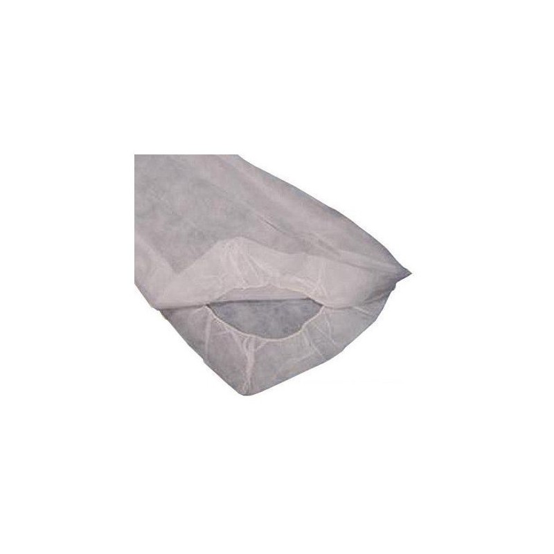 100 Sabanillas Blanca Ajustables de polipropileno TNT 20 gr. 95 cm x 210 cm 100 Sabanillas Blanca Ajustables de polipropileno TNT 20 gr. 95 cm x 210 cm