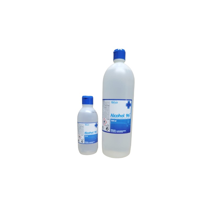 Alcohol Etilico 96° 1000 ml. C/12 botellas